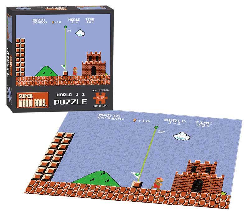 Super Mario Bros World 1-1 (Puzzle)