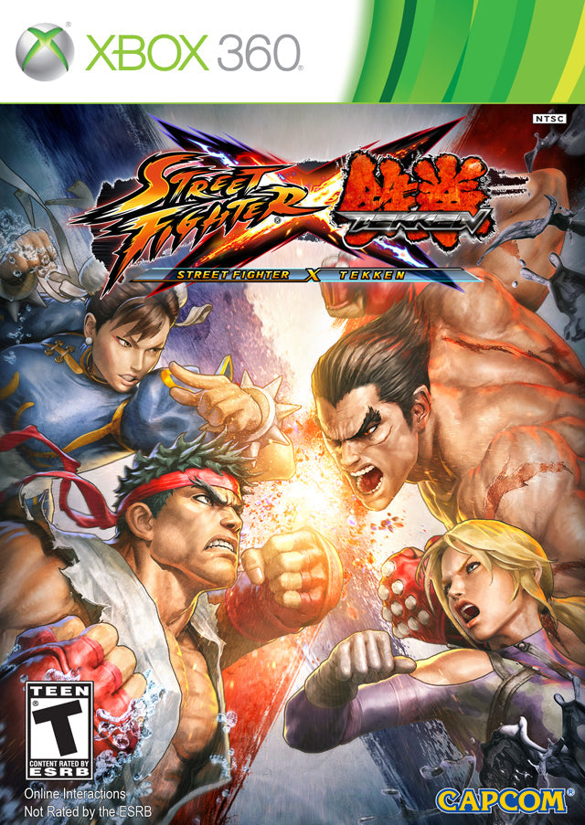 Street Fighter X Tekken Arcade Stick Bundle w/ Game (Xbox 360)
