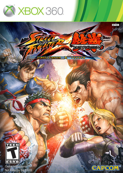 Street Fighter X Tekken Arcade Stick Bundle w/ Game (Xbox 360)