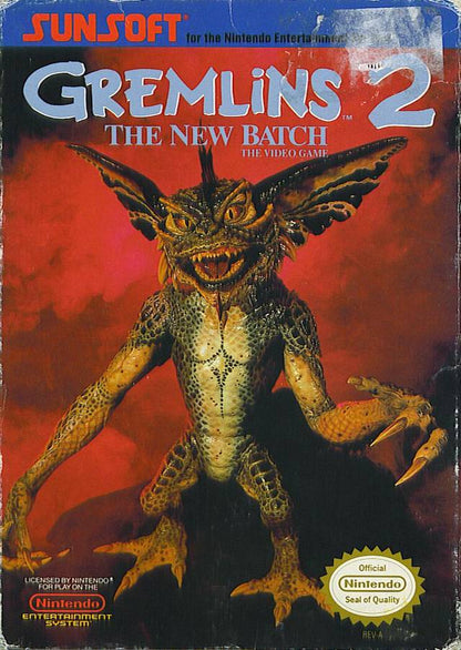 Gremlins Game & Movie Bundle (Nintendo NES)
