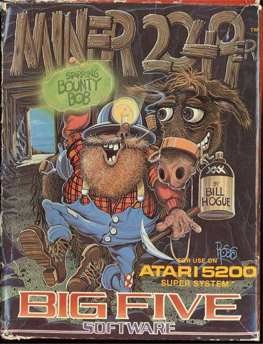 Miner 2049er Starring Bounty Bob (Atari 5200)