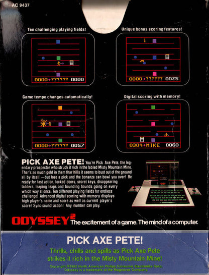 Pick Axe Pete! (Odyssey 2)