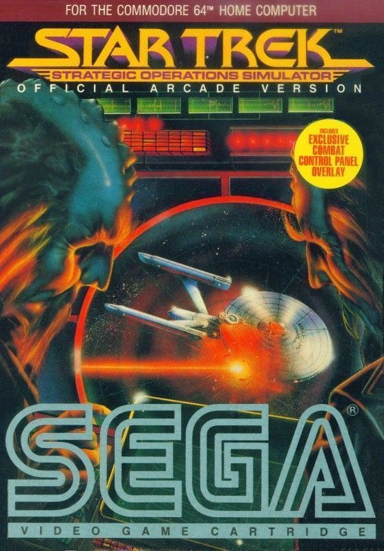Star Trek: Strategic Operations Simulator (Commodore 64)