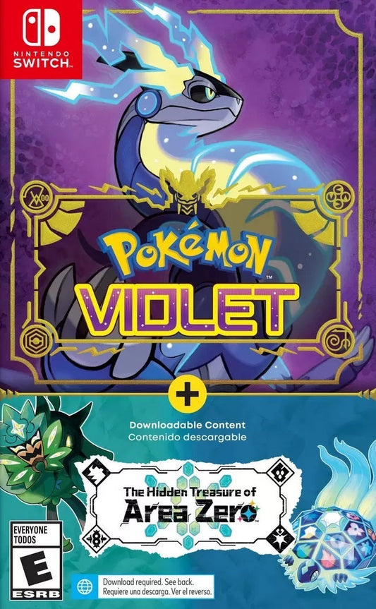 Pokémon Violet + The Hidden Treasures of Area Zero (NIntendo Switch)